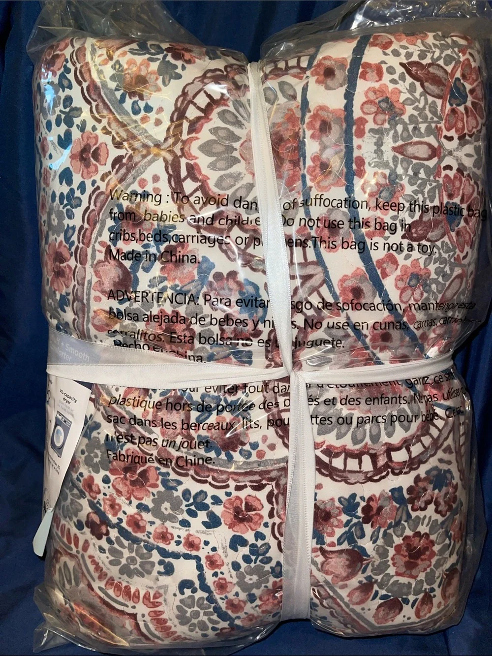 510 Design Valerie Boho Floral Paisley Quilted Reversible Quilt & Sham Set